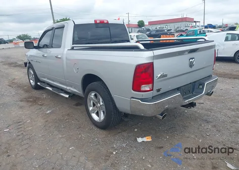 2012 Ram 1500 Slt из США, поврежденный, VIN 1C6RD6GT5CS160356
